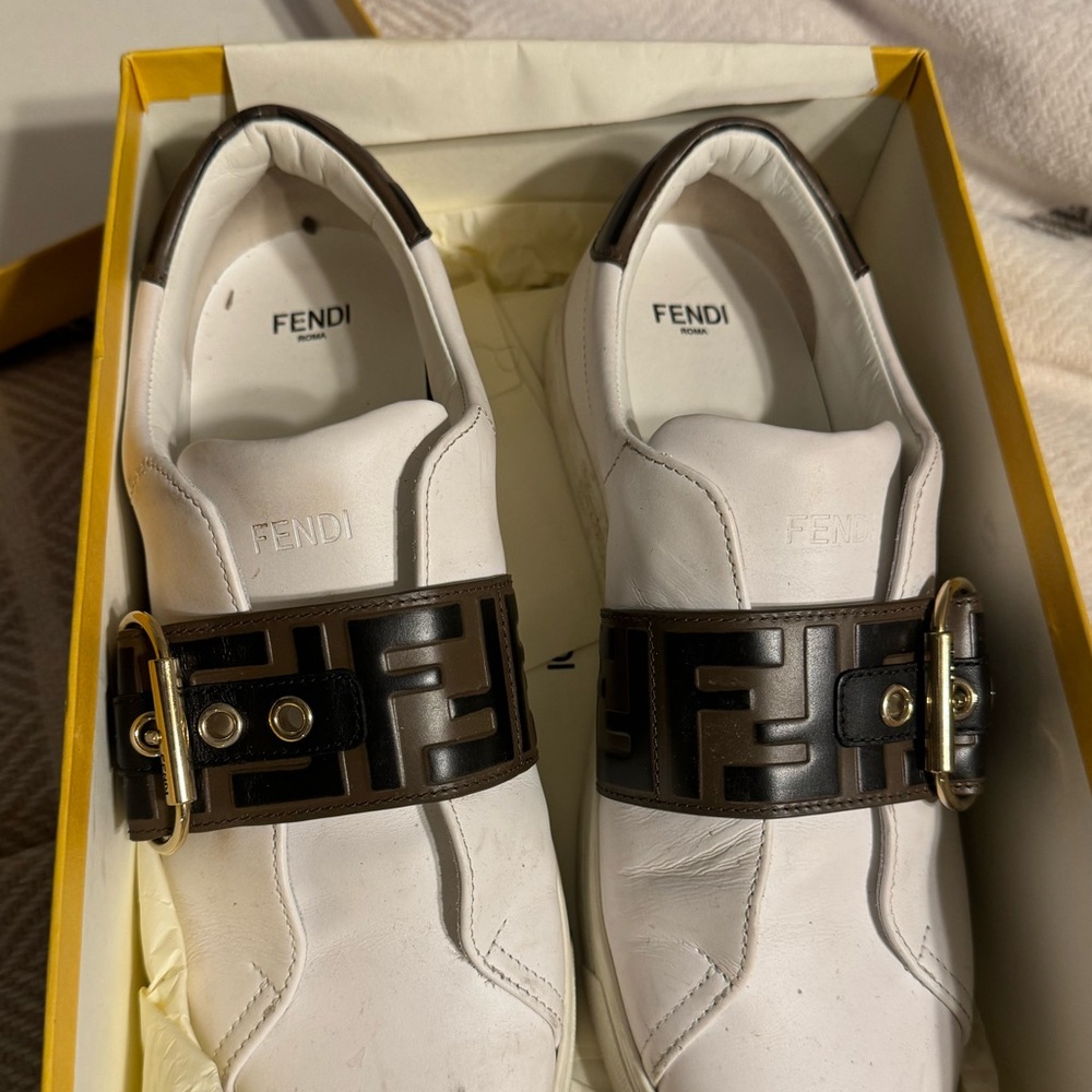 Fendi Strap Sneakers